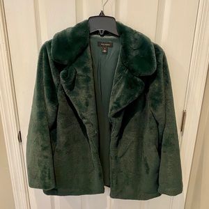 Faux fur coat